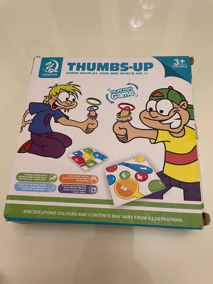 Thumbs Up Game, 興趣及遊戲, 玩具 & 遊戲類 Carousell