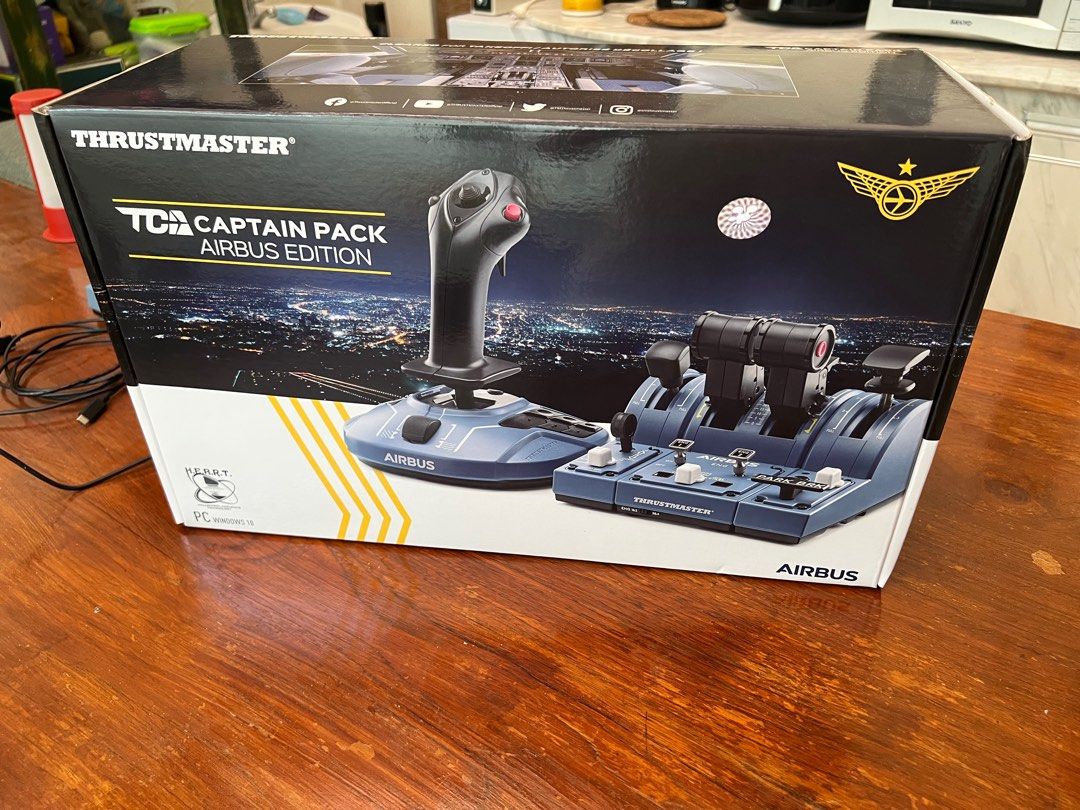 Thrustmaster TCA Captain Pack Airbus Edition Flight Controller for PC