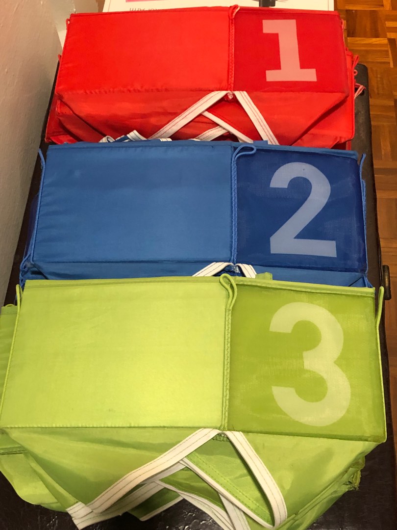 24 Toys storage boxes IKEA KUSINER, Furniture & Home Living, Home