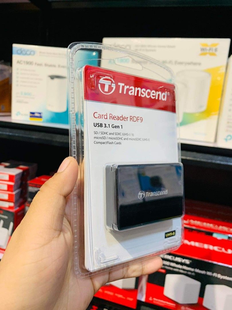 Transcend RDF9 Card Reader CF | SD | Micro RDF9K USB 3.1/3.0 (Category: Other Accessories) located in Makati City. Submitted by techubstoreandaccessories (Listing ID 1250850840, Image 3). Description: Transcend RDF9 Card Reader CF | SD | Micro RDF9K USB 3.1/3.0 On Hand‼️ Ready to Pick-up/Ship‼️ DETAILS: ✅BRAND NEW & ORIGINAL. ✅7 Days Replacement for Factory Defects and 1year Limited Warranty. (Terms and conditions apply). ✅With Sales Invoice (BIR
