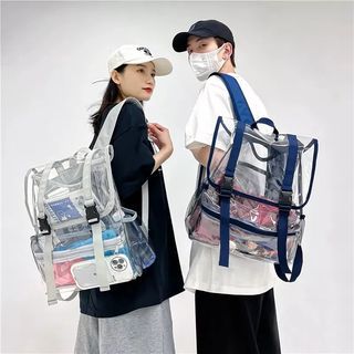 Transparent bagpack