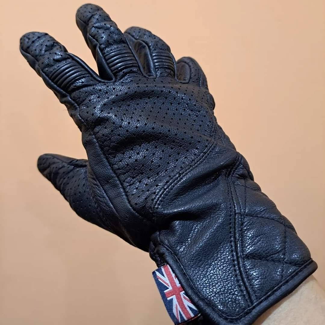 Cafe racer discount leather gloves