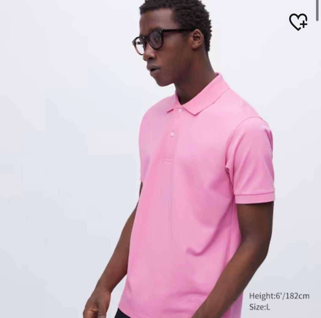 Uniqlo Dry Pique Polo Shirt Men s Fashion Tops Sets Tshirts
