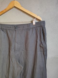 Uniqlo Linen Pants (Gray)