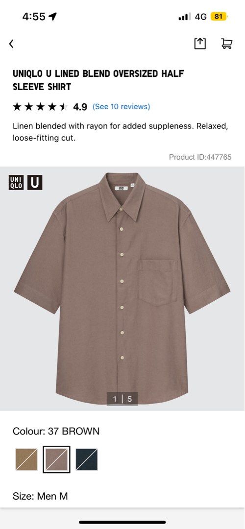 Uniqlo u store oversized down