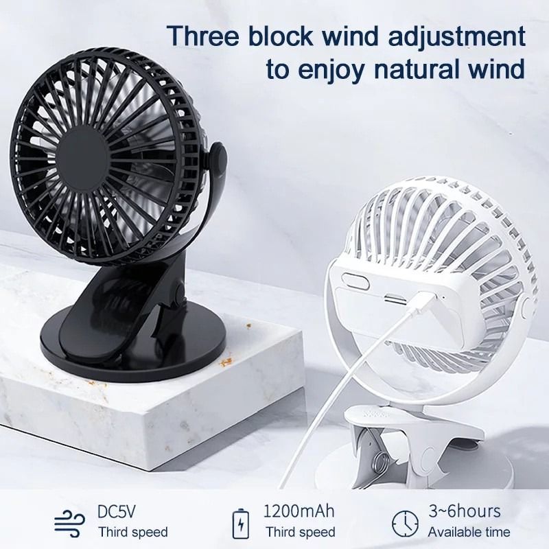 Portable clip on fan for stroller store