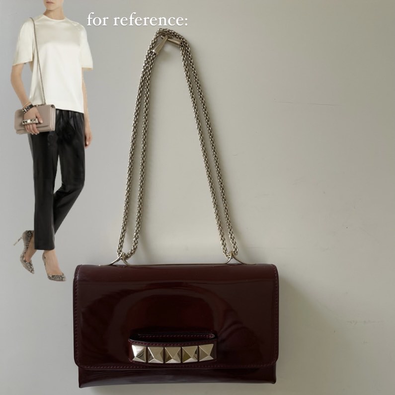 Valentino Va Voom Leather Shoulder Bag, Women's Fashion, & Wallets, Bags Carousell