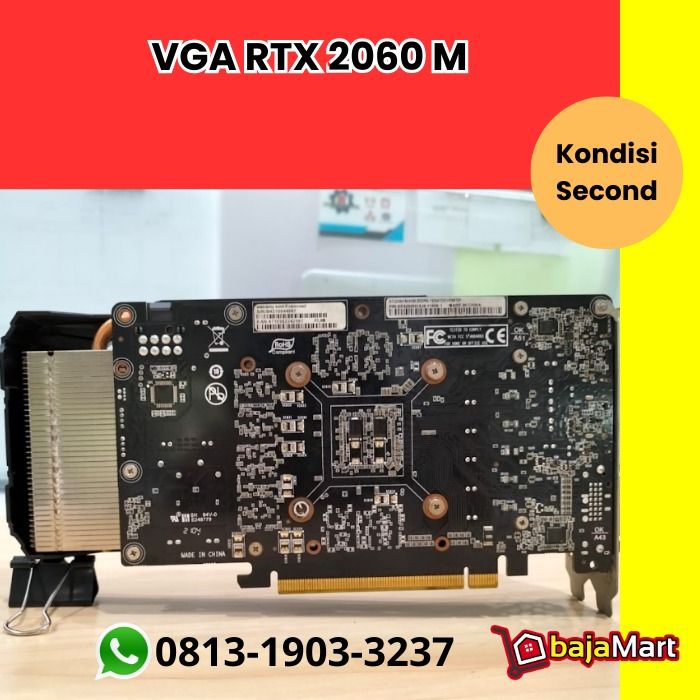 VGA RTX 2060 M Bekas sudah di Service Well Used Elektronik