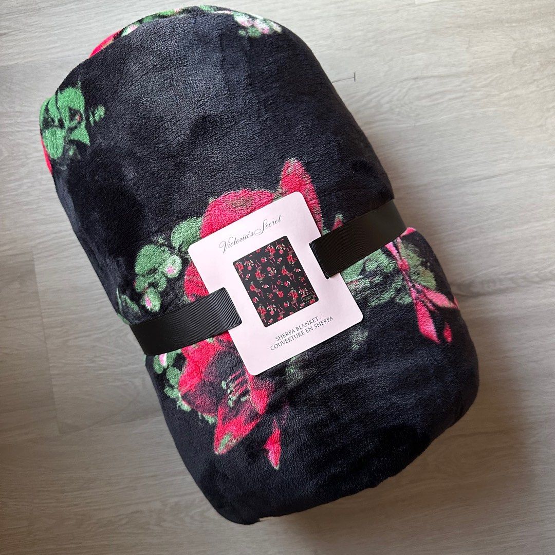 Victoria Secret Fluffy Blanket Throw