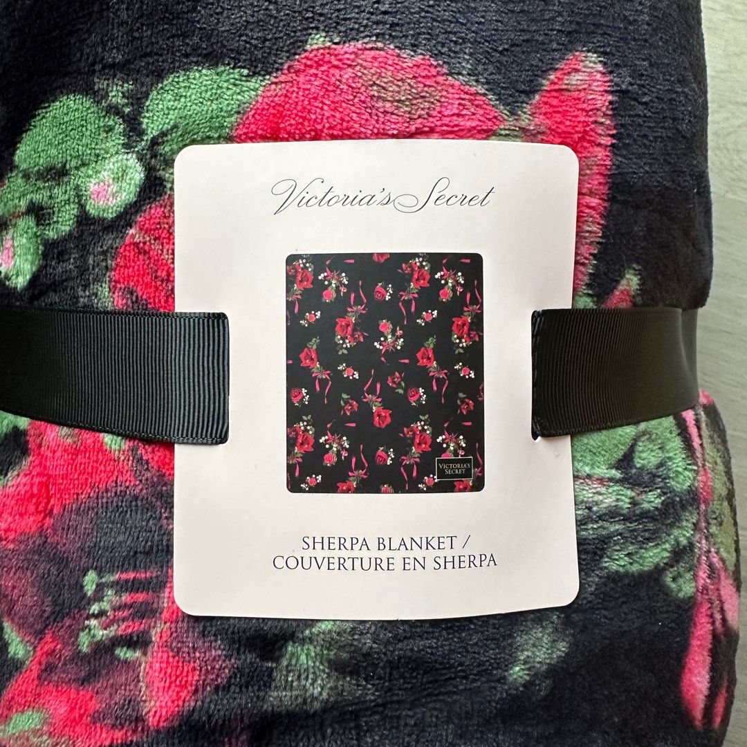 Victoria Secret Fluffy Blanket Throw