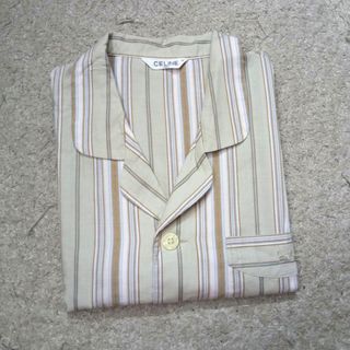 Vintage Celine Paris Stripe Pyjamas