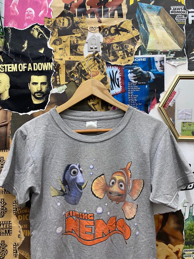 VINTAGE DISNEY FINDING NEMO SHIRT Men s Fashion Tops Sets