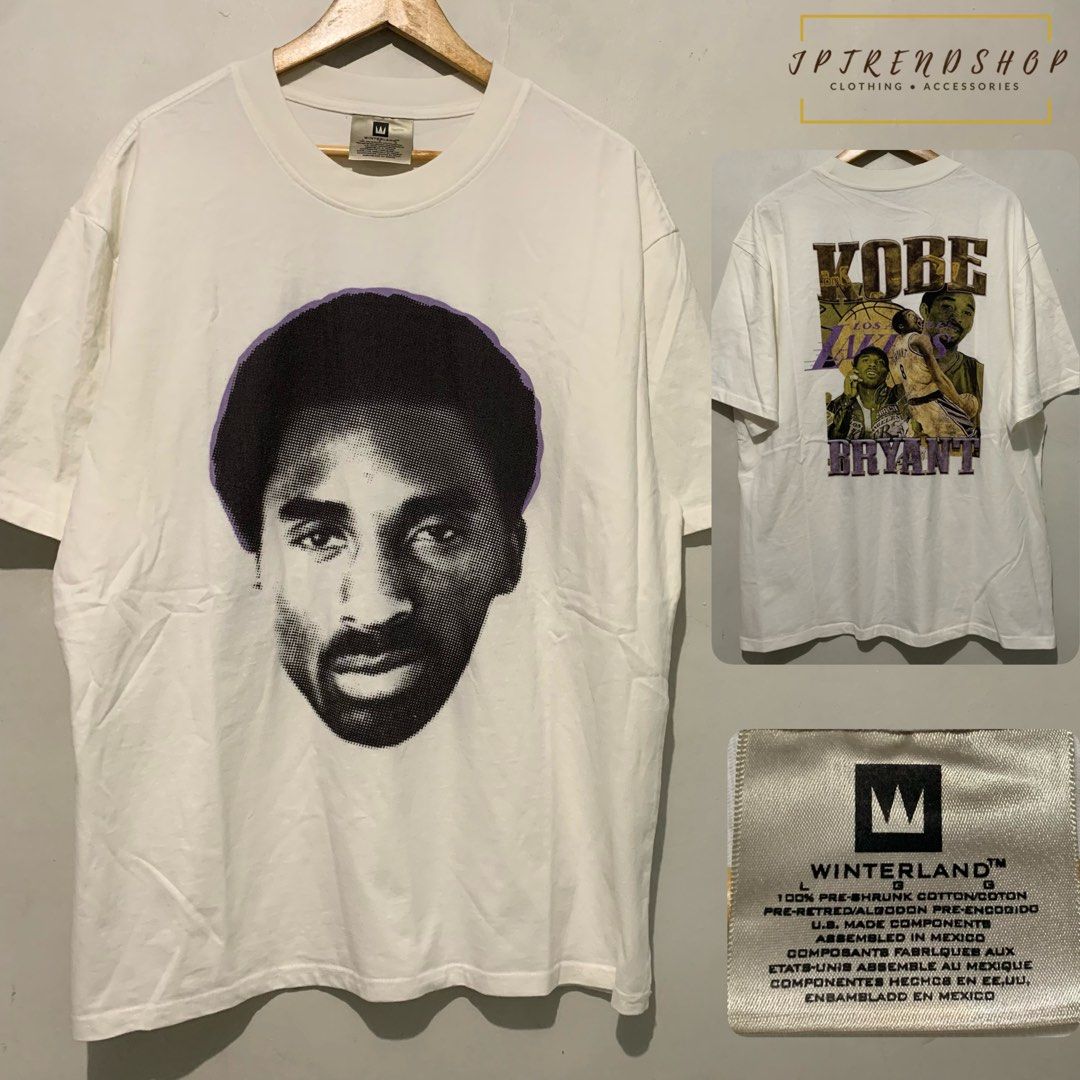 Kobe white discount shirt