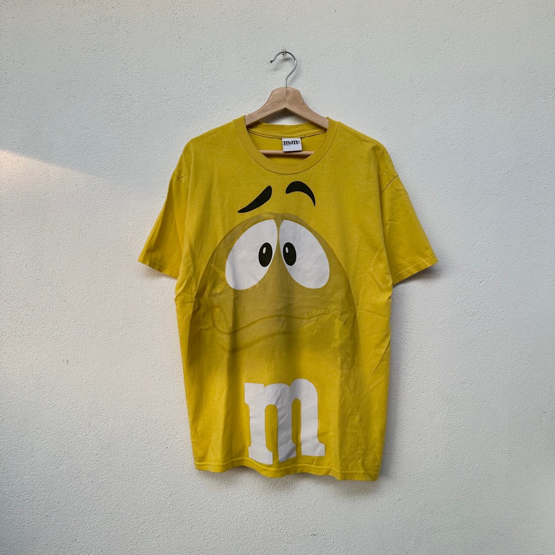 Vintage M&m t shirt, Men's Fashion, Tops & Sets, Tshirts & Polo Shirts