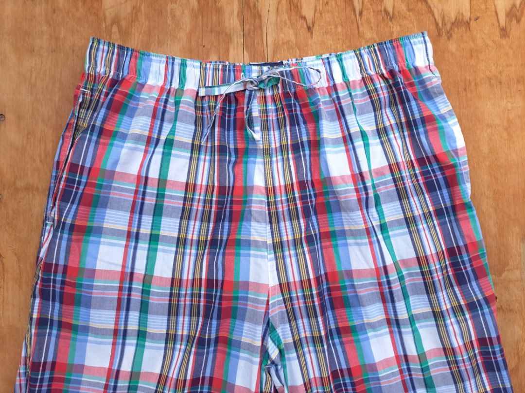 Polo plaid sale shorts
