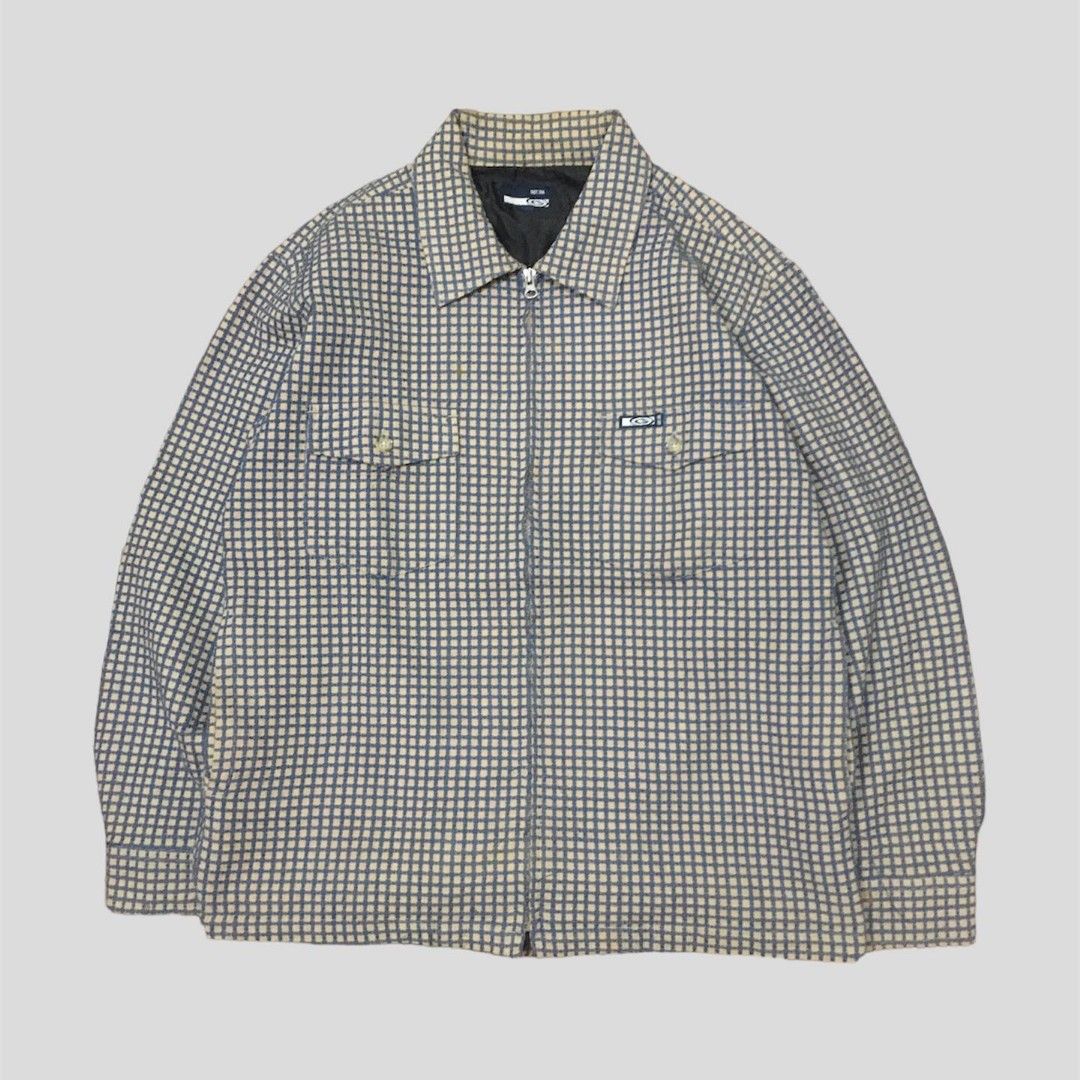 Vintage Work Jacket Gotcha, Fesyen Pria, Pakaian , Baju Luaran di Carousell