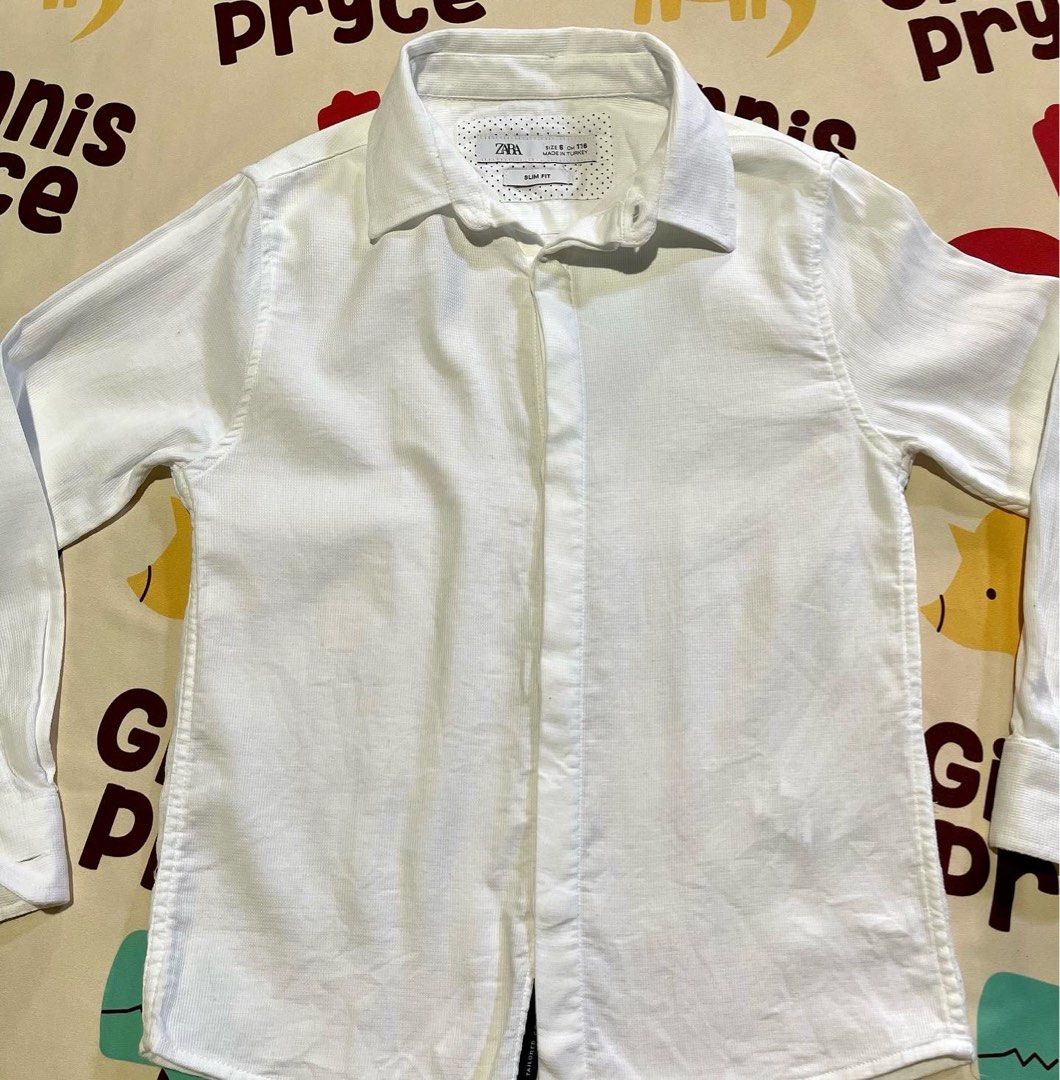 Zara longsleeve slim fit (6T) (Category: Babies & Kids Fashion) located in Paranaque City. Submitted by ecarhg29 (Listing ID 1250847042, Image 3). Description: ZARA Slim Fit Longsleeve (6T) EUC | Php350 Very nice in actual MOP: Unionbank/GCash💸 1 Day Reservation only‼️.