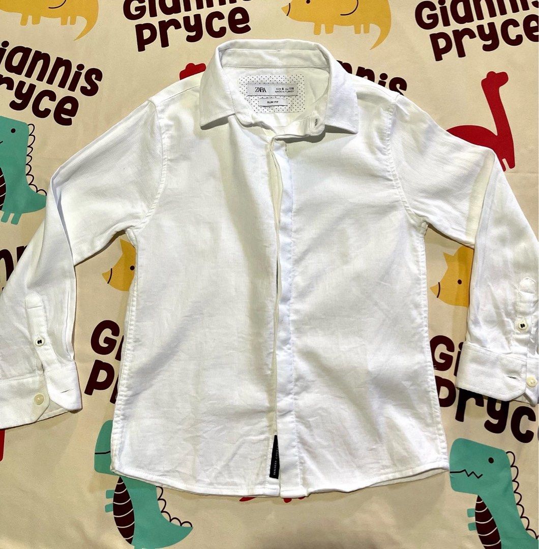 Zara longsleeve slim fit (6T) (Category: Babies & Kids Fashion) located in Paranaque City. Submitted by ecarhg29 (Listing ID 1250847042, Image 2). Description: ZARA Slim Fit Longsleeve (6T) EUC | Php350 Very nice in actual MOP: Unionbank/GCash💸 1 Day Reservation only‼️.