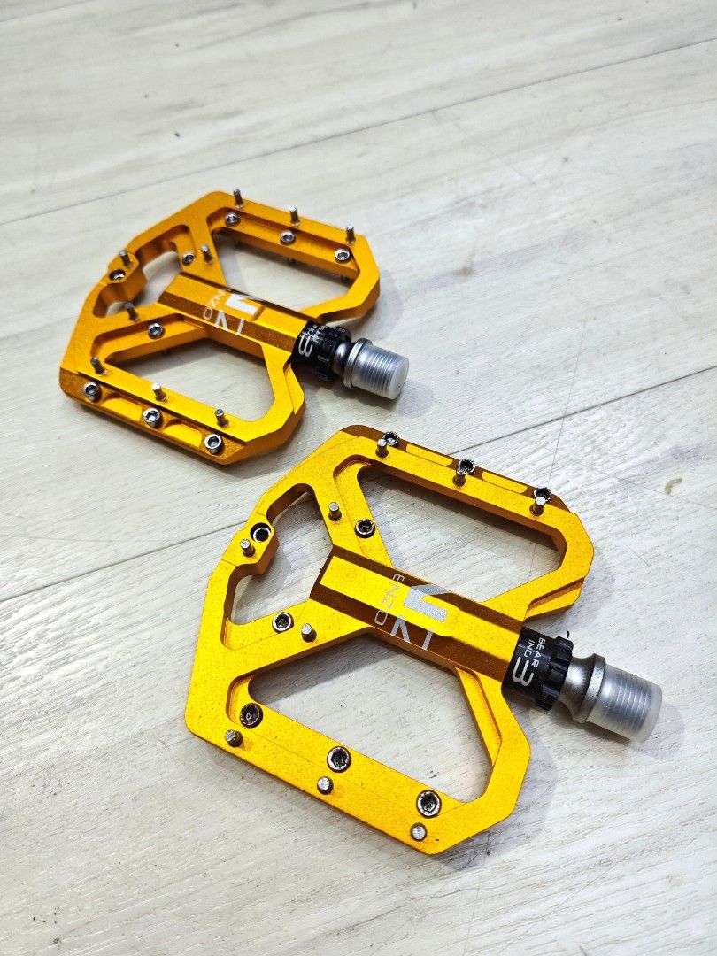 Gold mountain bike pedals 2025
