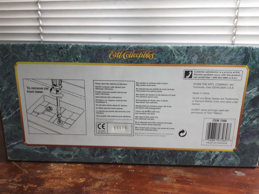 1969 Hurst Olds American Muscle Die Cast Car Model, Hobbies & Toys ...