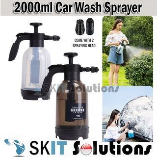 Manual Foam Sprayer Watering Bottle Sprayer Air Pressure Hand Pump