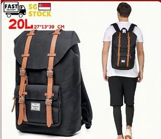 LV Backpack Bag Cum Office Bag for Men, 15.6'' Laptop Compartment, Expandable Features, Casual Stylish Backpack