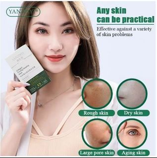 【20pcs/box】Min 2 Box TikTok recommend YANJIAYI (Halal) collagen firming sleeping mask shrink pores moisturizing and firming mask