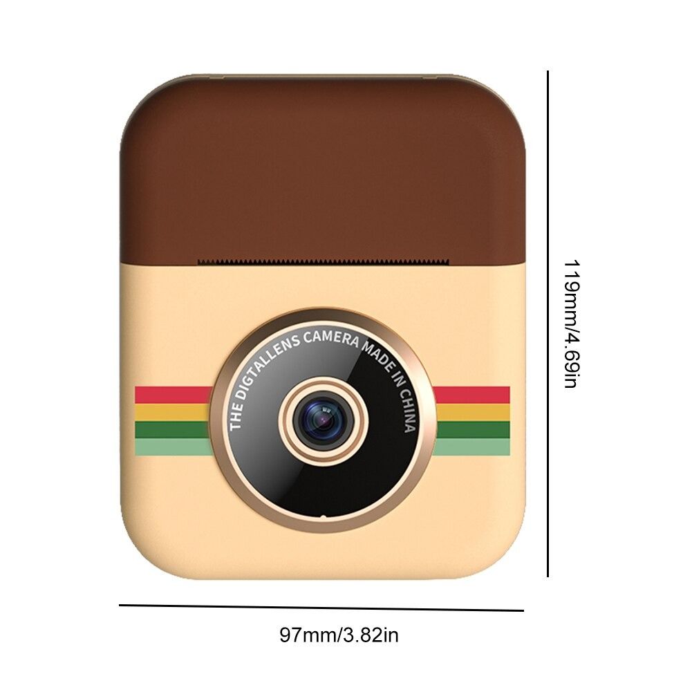 instant print camera with lcd screen