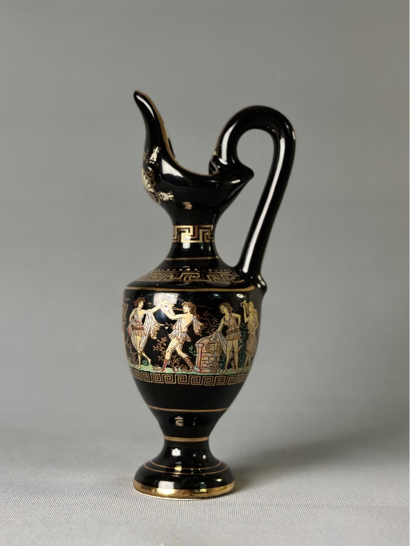 24K Gold Greece Vase on Carousell