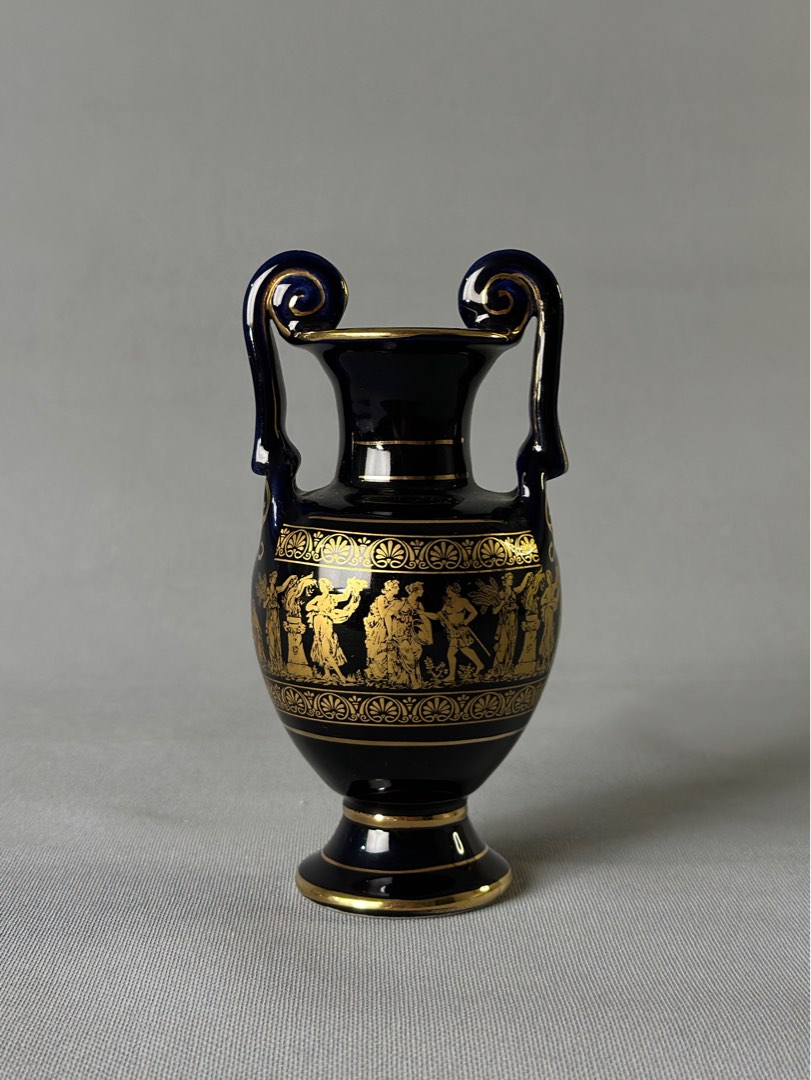 24K Gold Greece Vase on Carousell