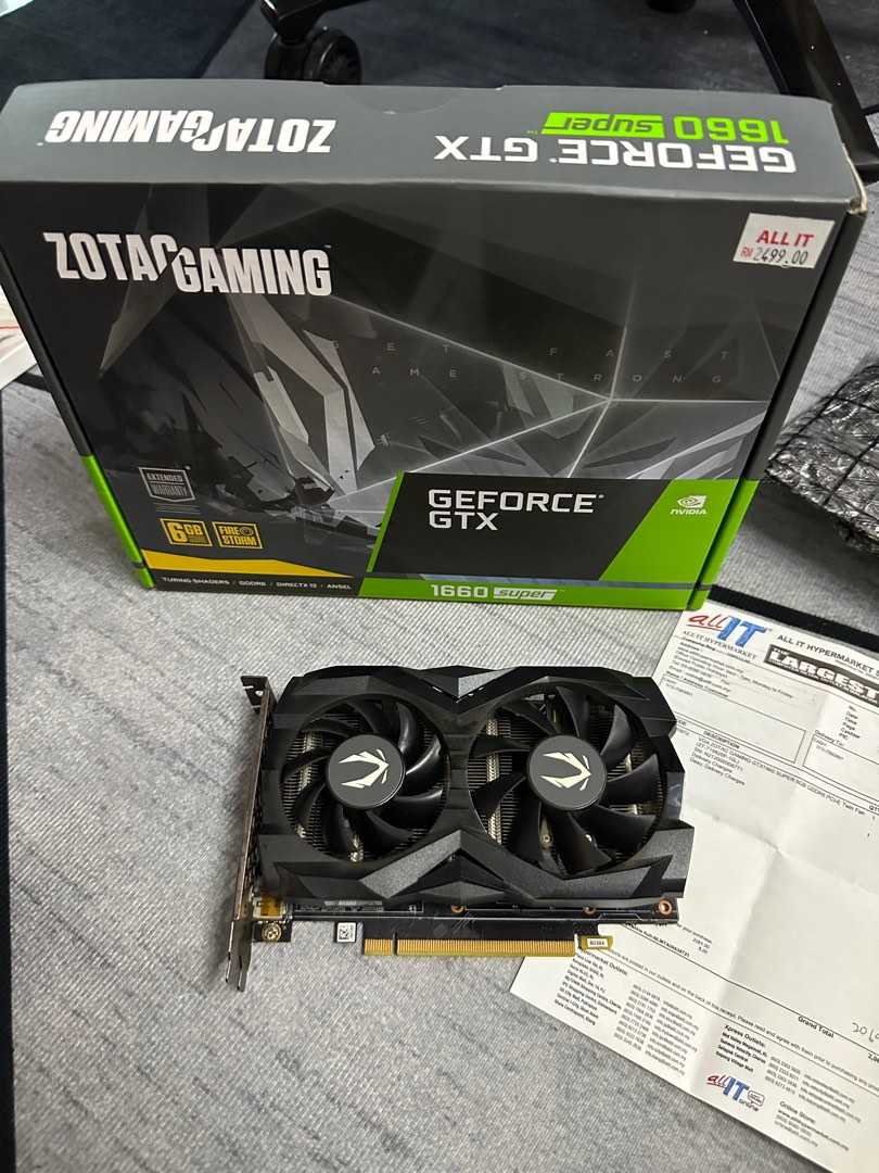 Zotac 1660 best sale super 6gb