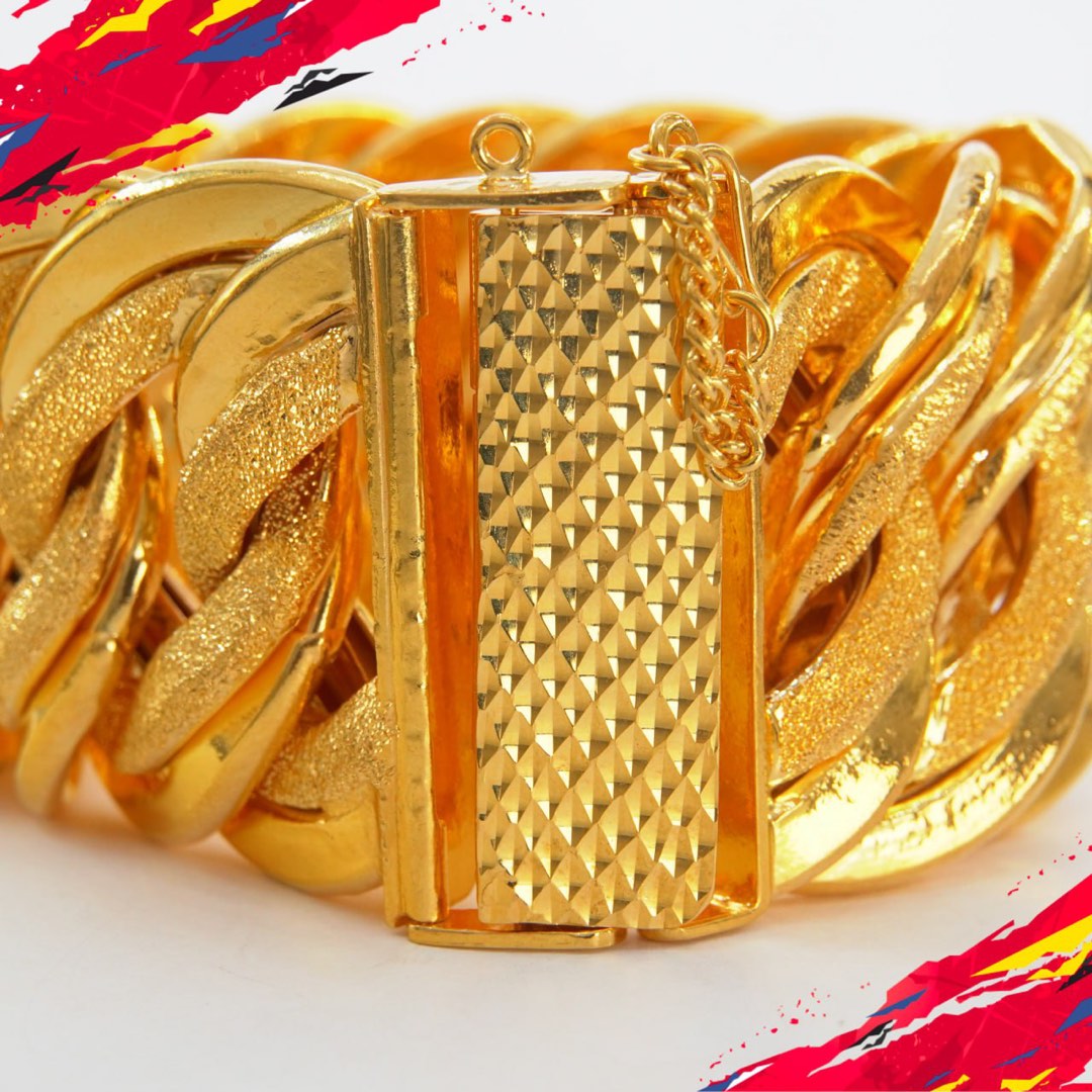 Mens big gold bracelets top