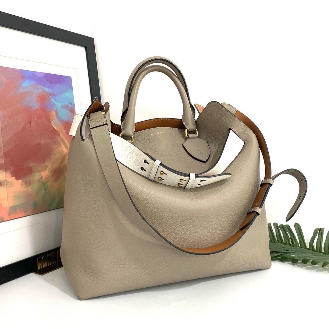 Burberry shoulder bag grey cheap