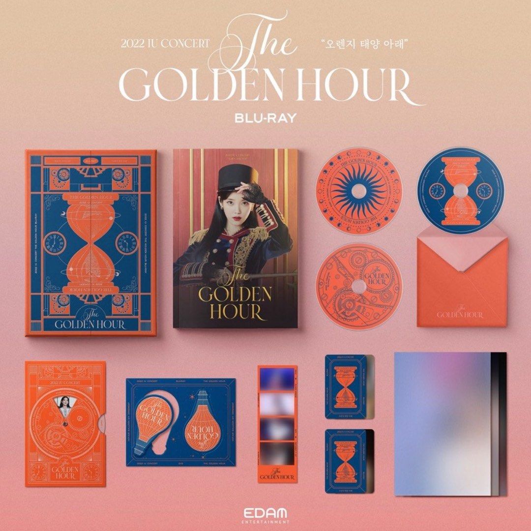 最後一隻DVD現貨] IU 2022 Concert 演唱會The Golden Hour, 興趣及遊戲