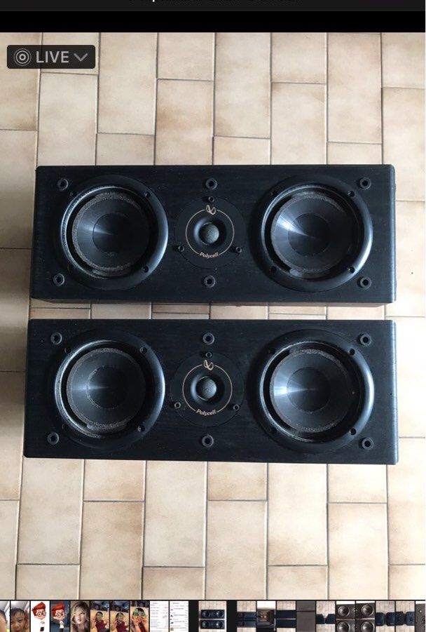 Infinity rs cheap video center speaker