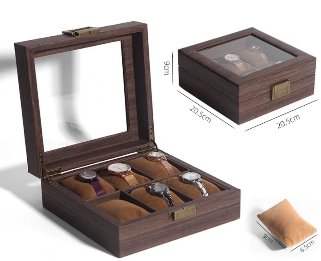 Watch box cushions top