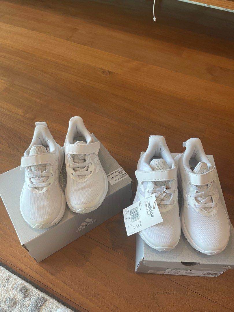Adidas kids white trainers Babies Kids Babies Kids Fashion