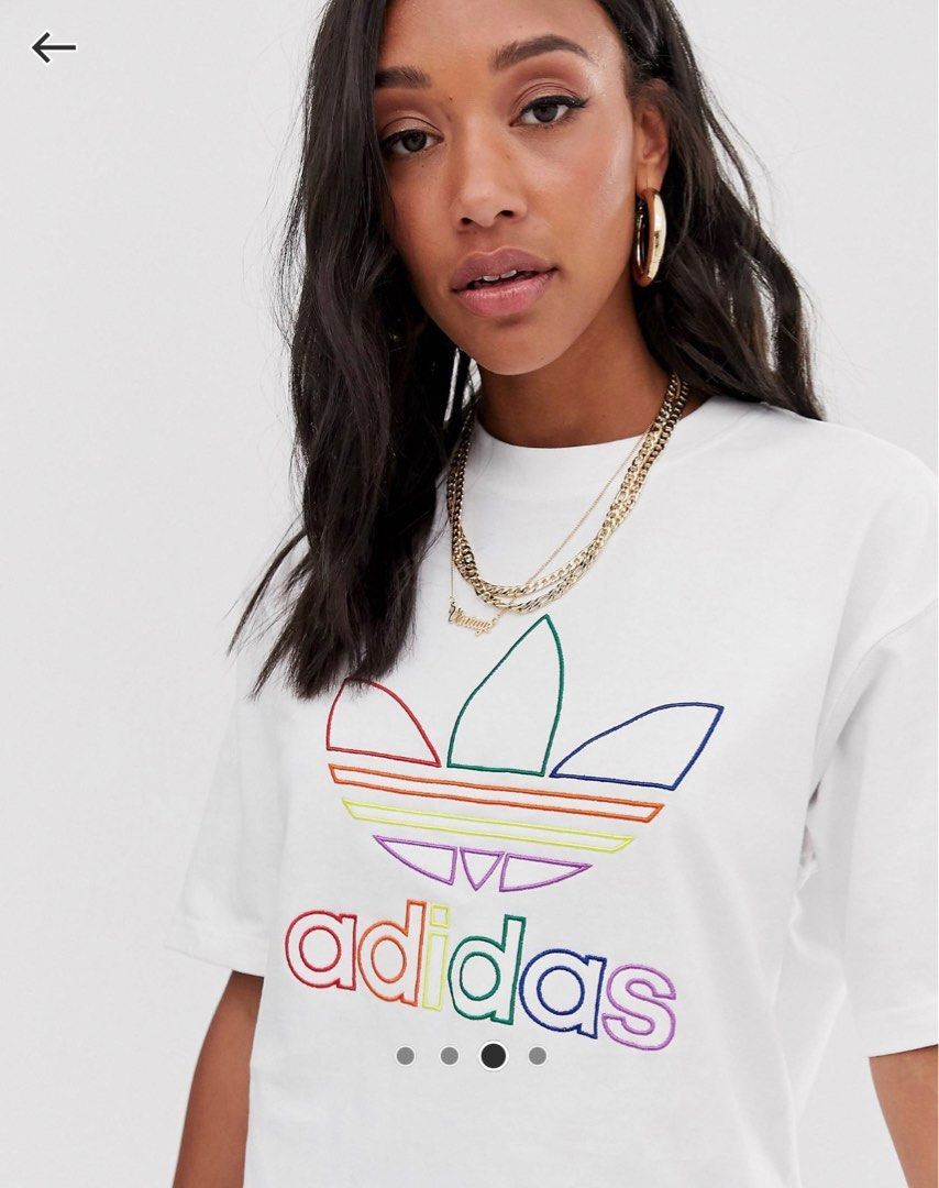 Adidas originals white hotsell shirt
