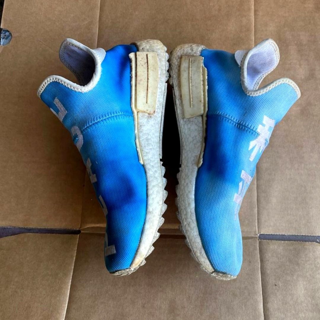 Adidas Pharrell Williams HU NMD (China Pack Peace Blue) Size 11