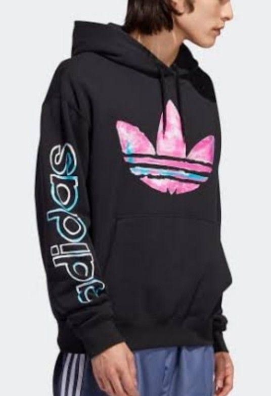 Adidas store watercolor hoodie
