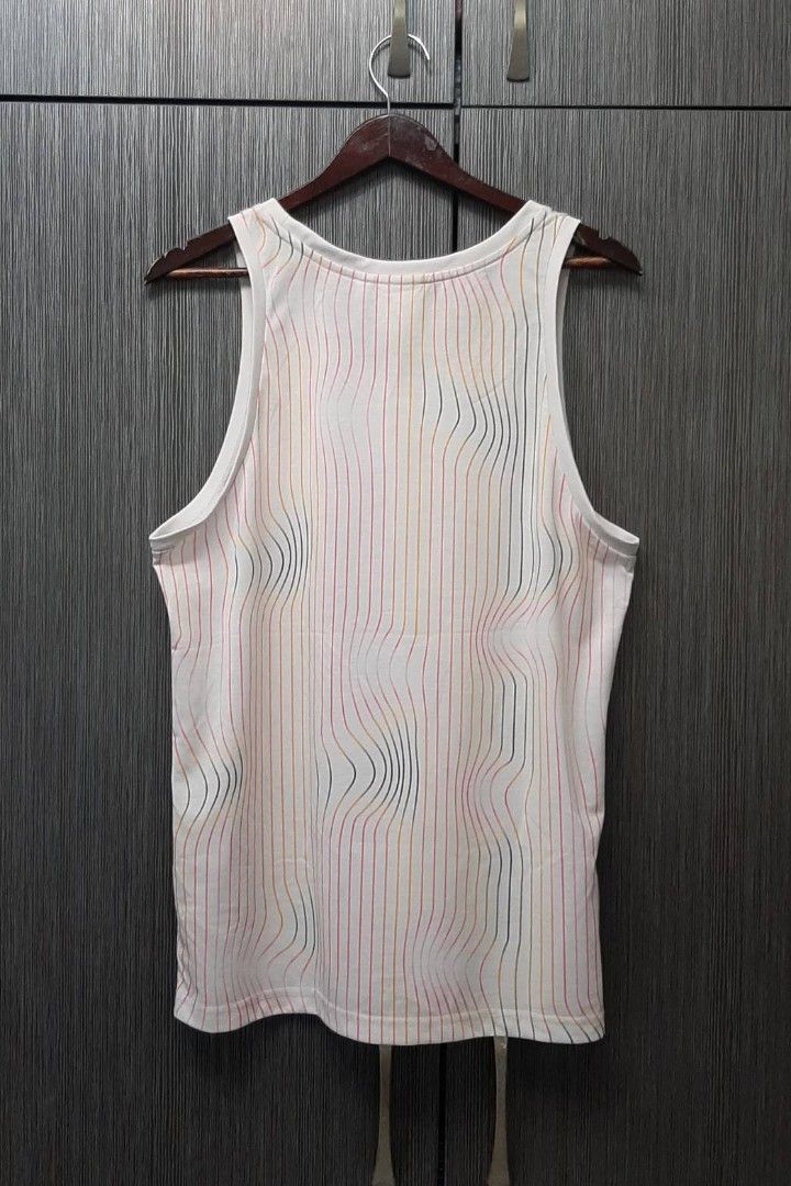 Adidas warped best sale stripes tank top