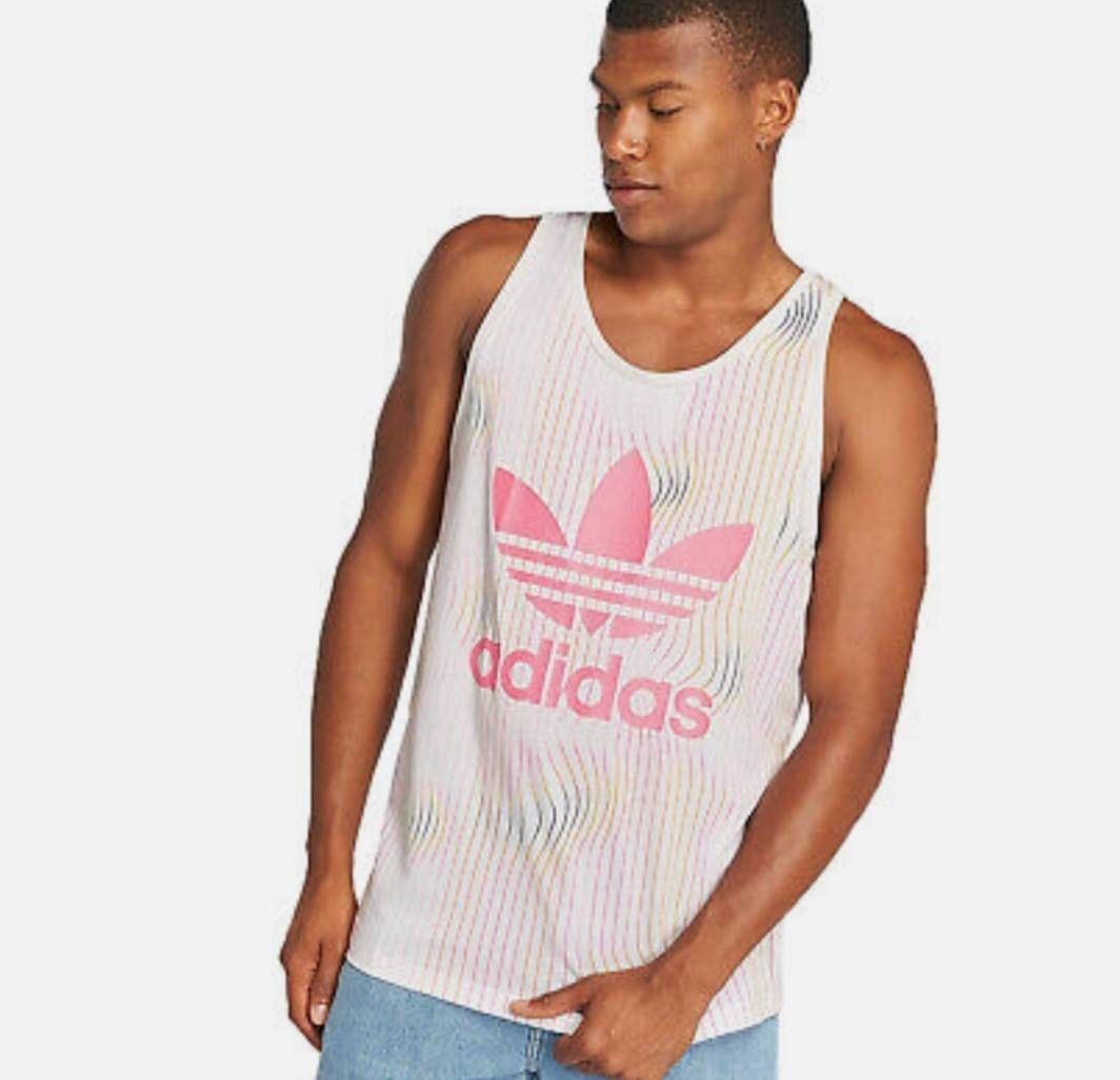 Adidas Warped Stripes tank Top M