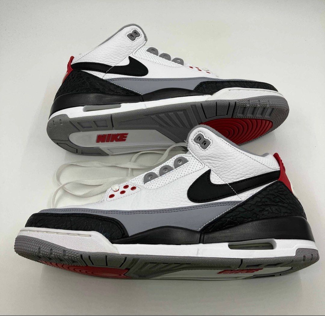 Men's air jordan retro cheap 3 tinker basketball shoes