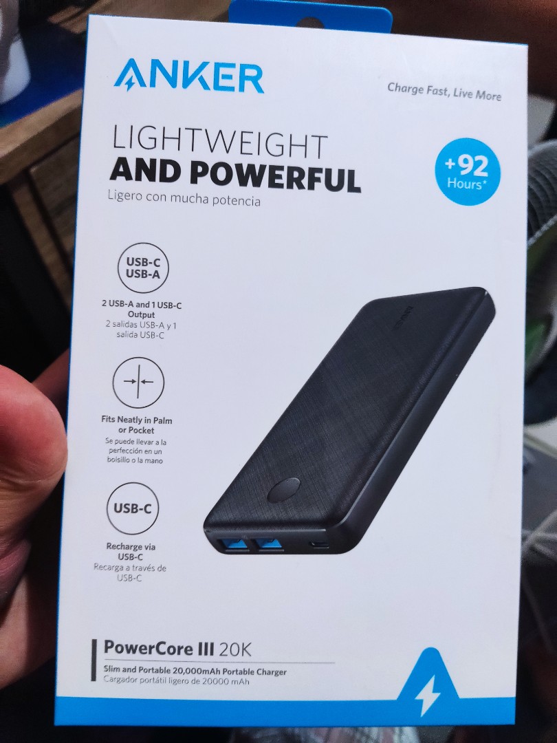 Anker Powercore 3 20k mAh, Mobile Phones & Gadgets, Mobile & Gadget