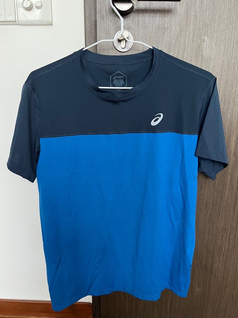 asics running t shirt mens