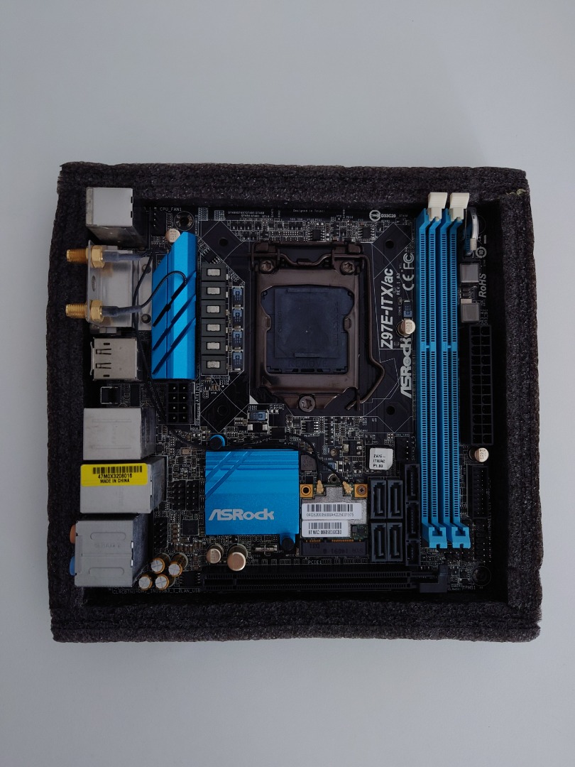 ASRock Z97E-ITX/ac, Computers & Tech, Parts & Accessories, Computer ...