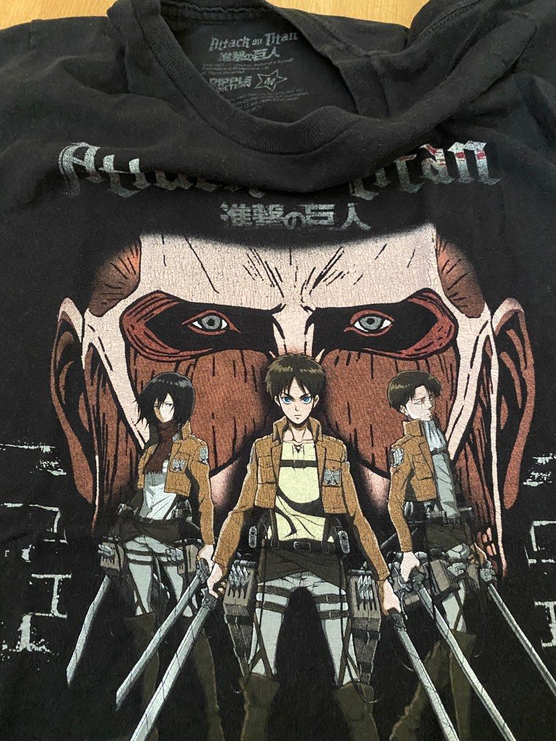 Attack on Titan Anime Shirt (Category: Tshirts & Polo Shirts ) located in Manila. Submitted by janggy19 (Listing ID 1251027631, Image 2). Description: 19” x 28” 9/10 bank transfer/gcash ship via j&t thank u .