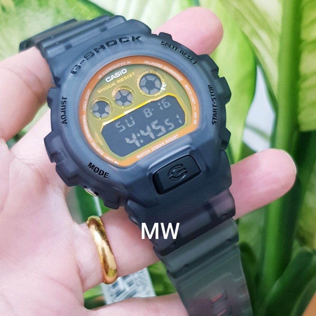 August offer Casio Men s g shock G Shock grey jelly dw6900 dw