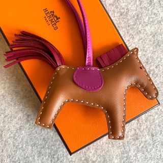 Real Genuine Leather Rodeo Horse Pony Bag Charm,Perfect For Hermes Birkin  Anybag