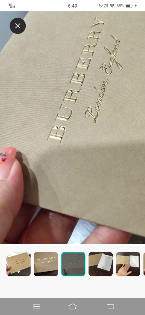 Burberry gift card store